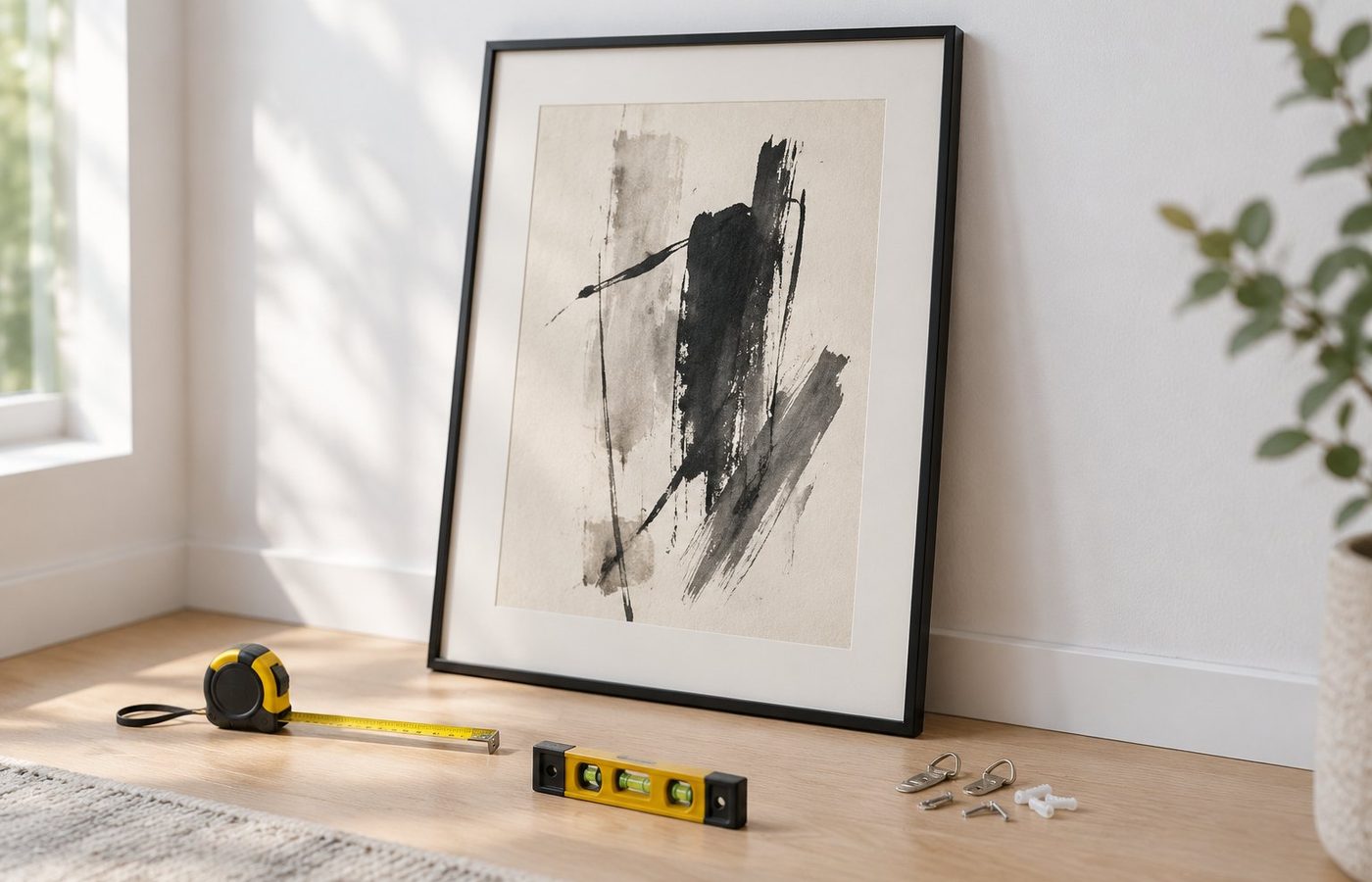 How to frame and hang a Chinese calligraphy print
